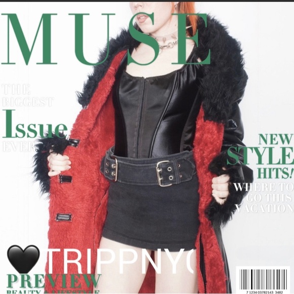 Tripp Nyc Monster Fur Jacket Coat - Picture 9 of 17
